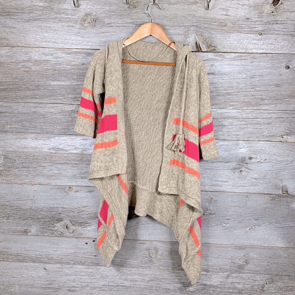 LINE 3/4 sleeve sweater wrap